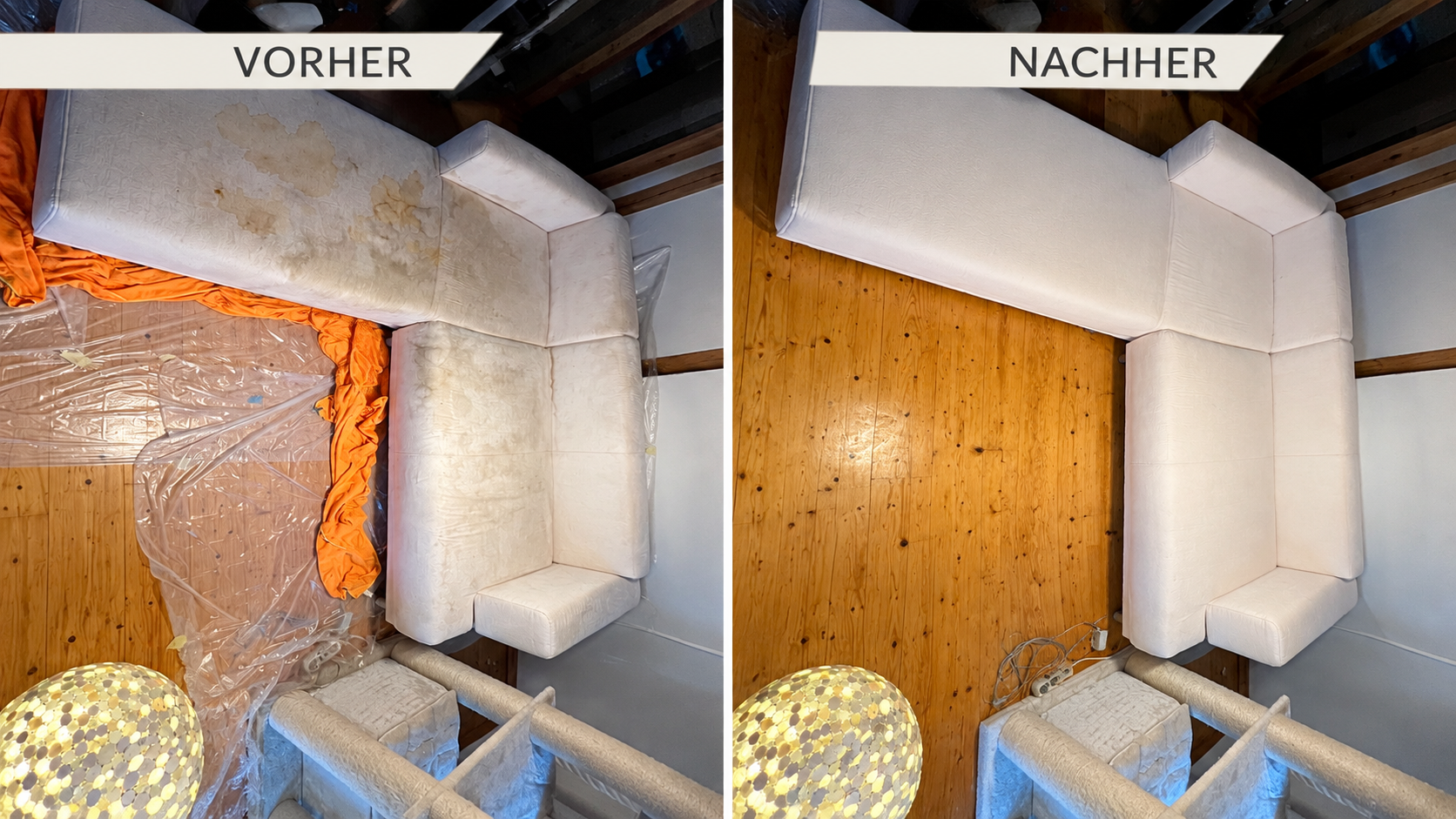 Polsterreinigung Sofa in München – Preise und Ablauf